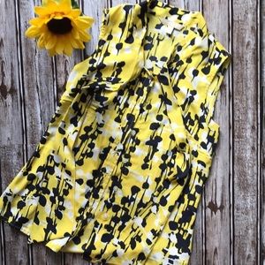 NWOT Banana Republic Floral Blouse
